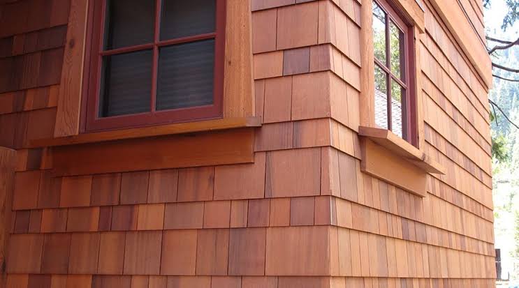 5. Cedar Wood Siding