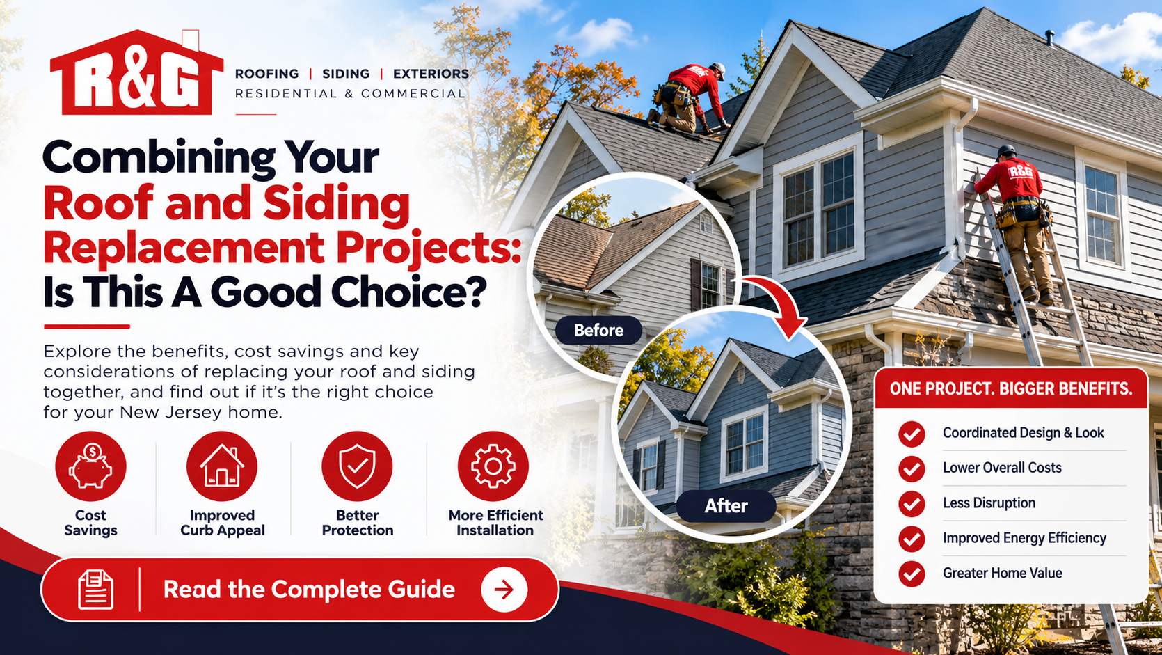 Combining Your Roof and Siding Replacement Projects: Is It a Good Choice?
